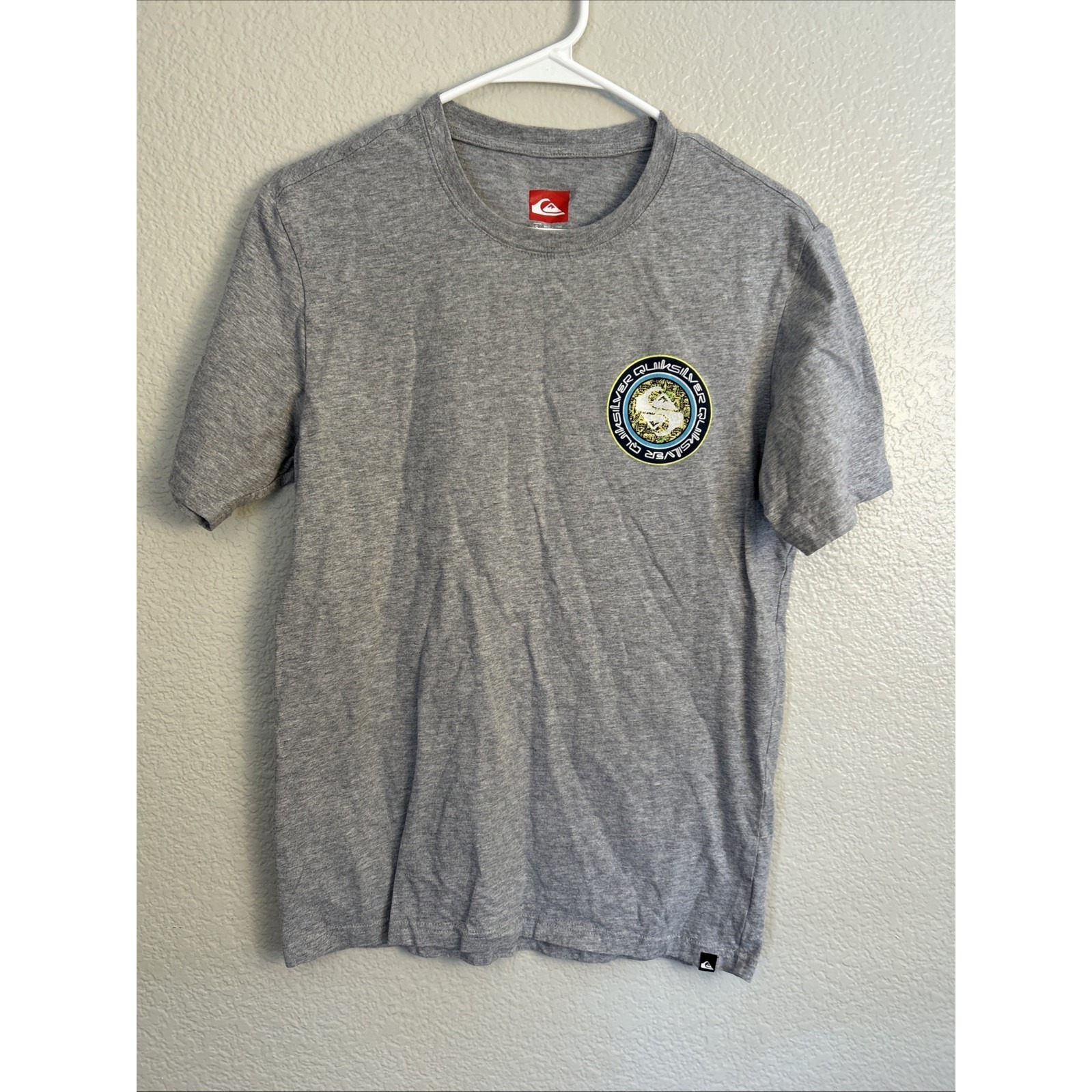 Quicksilver Surf Brand Short Sleeve T Shirt Small Surfing Grunge